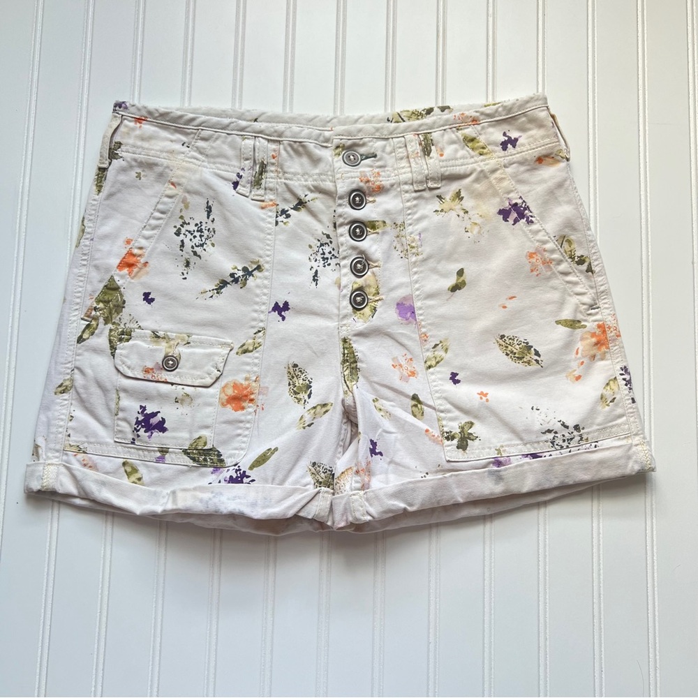 Anthropologie Pilcro The Wanderer Floral Women's Shorts 31 - Picture 2 of 11
